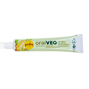 Gel Dental Natural de Hortelã com Gengibre e Melaleuca - 90g