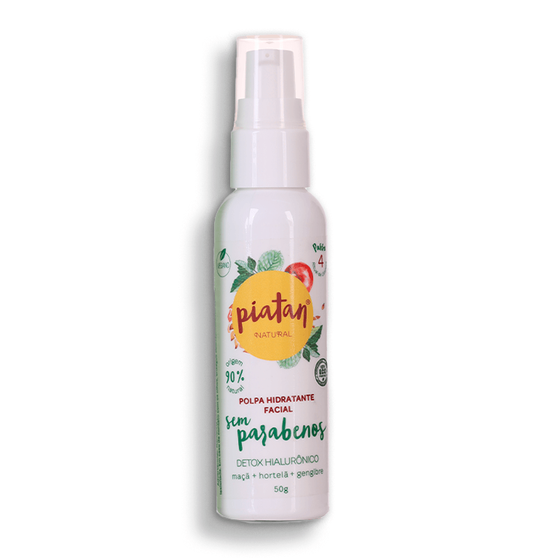 Polpa Hidratante Facial Detox 50g Piatan
