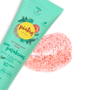 Gel Esfoliante Facial Piatan Detox 80g