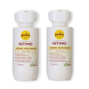 Duo Sabonete Liquido Intimo com Oleo de Coco + Aloe Vera- 150 mL