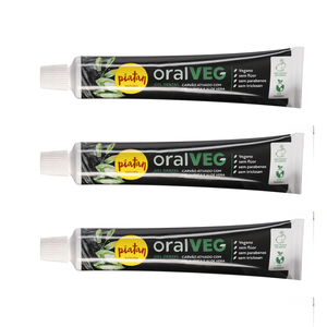Kit Gel Dental Carvão Ativado 90g - 3 Unidades