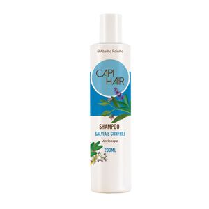 Capi Hair  Shampoo Hidratante Anticaspa Salvia e Confrei 200 Ml