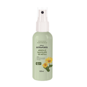 Bom Medico  Spray Extra Forte Arnica e Salicilato de Metila 120ml