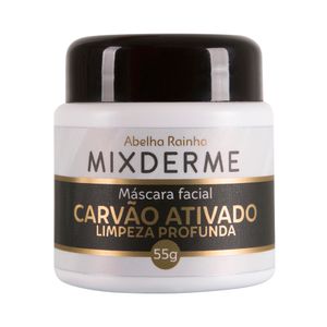 Mixderme  Mascara Facial Carvao Ativado Limpeza Profunda 55 G