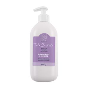 Todo Cuidado Mais  Hidratante Desodorante Corporal Flor de Lotus e Algodao  400g