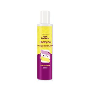 Doce Infancia  Shampoo Marshmallow Para Todos os Tipos de Cabelos 200ml