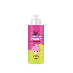 Doce Infancia  Creme de Pentear Cupcake de Morango 130ml