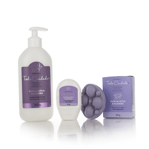 Kit Flor de Lótus e Algodão