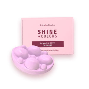 Shine Colors  Demaquilante Em Barra 2 Em 1  90g