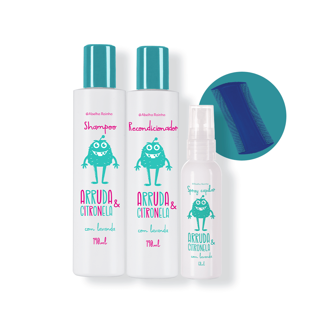 Kit Capilar Arruda & Citronela + Brinde Exclusivo