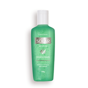 Rainha Solar  Gel Pos Sol Aloe Vera e Camomila 120g