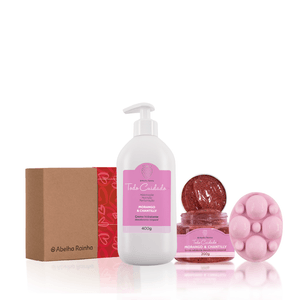 Kit Morango & Chantilly com Caixa Presenteável