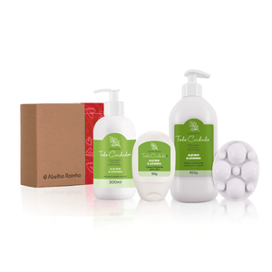 Kit Flor de Lótus & Algodão com Caixa Presenteável