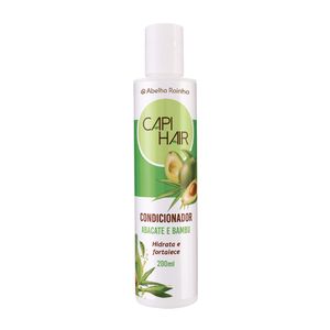 Capi Hair  Condicionador Fortalecedor Abacate e Bambu 200 Ml