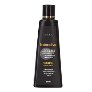 Intensive  Shampoo Matizador Super Black  Preto Absoluto  300ml