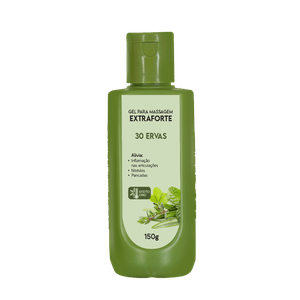 Bom Medico  Gel Para Massagem 30 Ervas Extra Forte 120 G