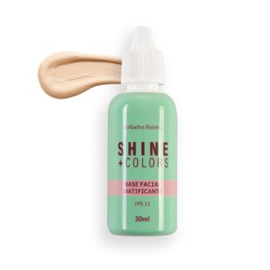 Shine Colors  Base Liquida Matificante Porcelana Fps 15 30ml