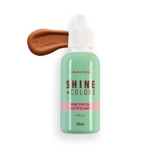 Shine Colors  Base Liquida Matificante Chocolate Fps 15 30ml