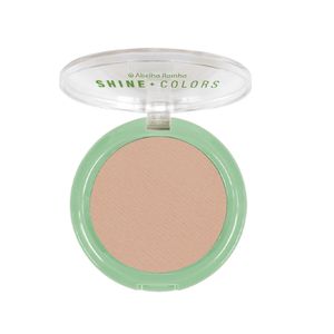 Shine Colors  Po Compacto Claro Rosado Fps 15 10g