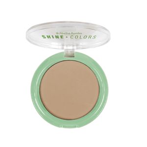 Shine Colors  Po Compacto Bege Medio Fps 15 10g