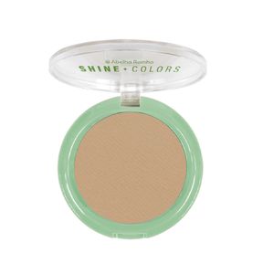 Shine Colors  Po Compacto Bege Escuro Fps 15 10g
