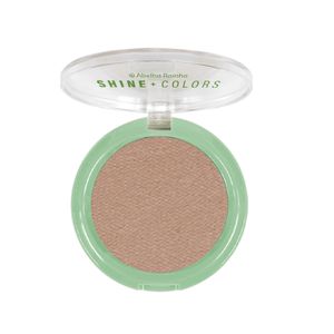 Shine Colors  Po Compacto Marrom Escuro Fps 15 10g