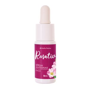 Rosativ  Serum Facial Antissinais Com Oleo de Rosa Mosqueta 18ml