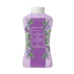 Talco Perfumado  Talco Perfumado Multiuso Campos de Lavanda 100g