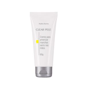 Clear Pele  Creme P/ Amenizar Marcas Senis Nas Maos 60g  Fps