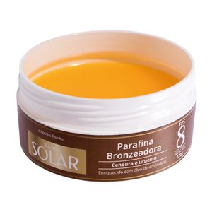 Rainha Solar  Fps 8 Parafina Bronzeadora Cenoura e Urucum 120 G
