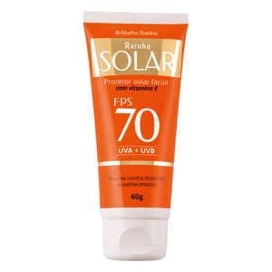 Rainha Solar  Fps70 Protetor Solar Facial 60g