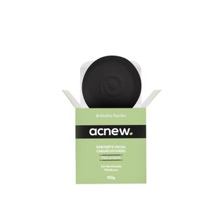 Acnew  Sabonete Em Barra Facial Antiacne Com Carvao Ativado 90 G
