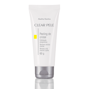 Clear Pele  Limpeza Face Peeling de Cristal 60g Fps