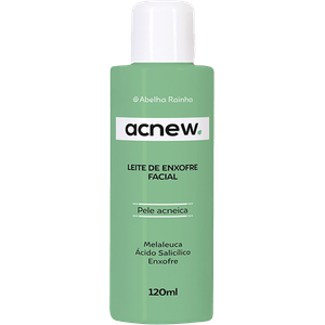 Acnew Melaleuca  Leite de Enxofre Facial Antiacne 120ml