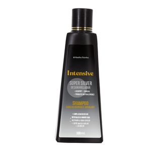 Intensive  Shampoo Super Silver Desamarelador Brancos e Grisalhos 300ml