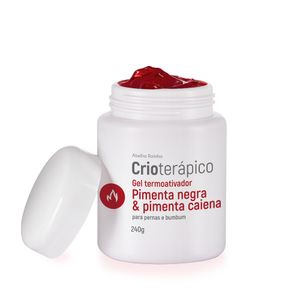 Crioterapico  Gel Termo. Red. Med.  e Cel. Pim. Neg. e Pim. Caiena 240g
