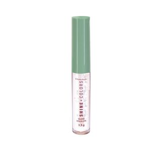 Shine Colors  Gloss Efeito Espelhado Volulip Incolor 2,5 G