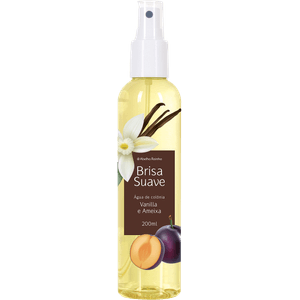 Brisa Suave  Agua de Colonia Feminina Vanilla e Ameixa 200ml