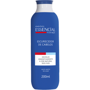 Essencial For Men  Escurecedor de Cabelos 200ml