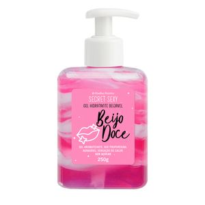 Secret Sexy  Gel Hidratante Corporal Beijavel Beijo Doce 200ml