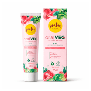 Creme Dental Natural Roma e Melaleuca 90g