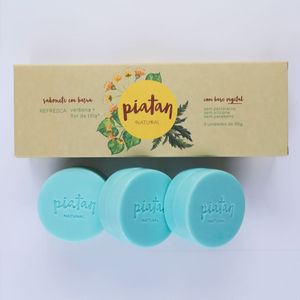 Sabonete em Barra Vegetal Refresca  3x90g