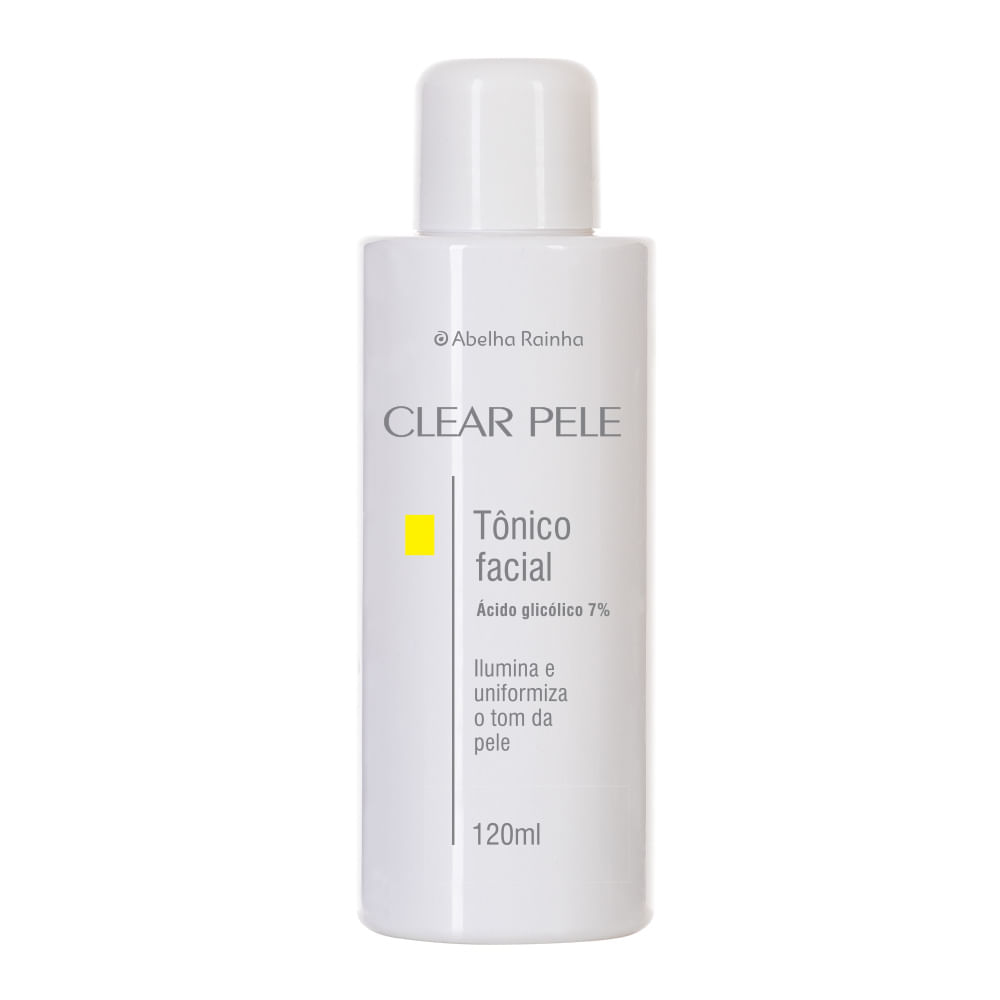 Clear Pele Tônico Facial com Ácido Glicólico - 120ml