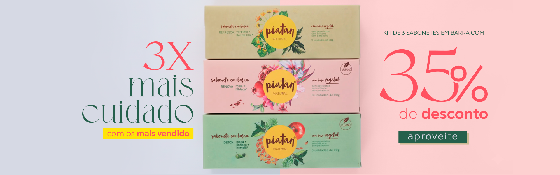 sabonete vegetal